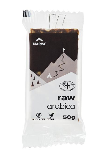 Raw bar with coffee flavour RAW ARABICA 50g