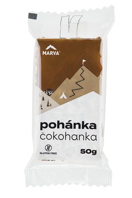 Buckwheat bar with dark chocolate ČOKOHANKA 50g