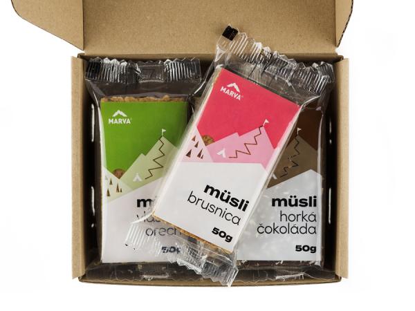 Muesli gift package 8pcs bars