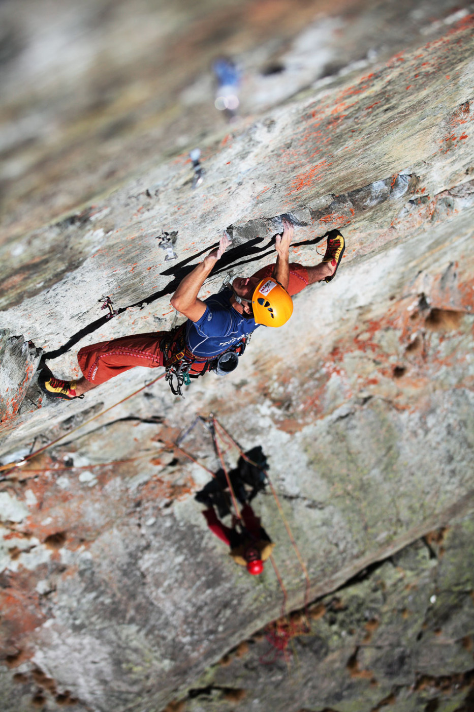 Jet stream 10-/10 (8a+/8b) PP, 120 m, Jastrabia veža, Vysoké Tatry, 10/2012